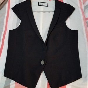 Black waistcoat